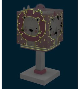 Dalber 63111NS - Lampă de veghe LED pentru copii BABY JUNGLE 1xG4/4W/230V, roz