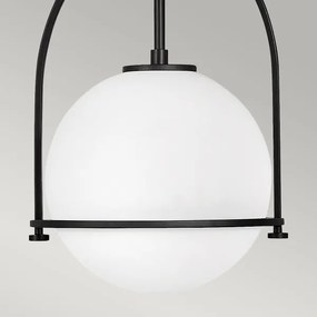 Quintiesse QN-SOMERSET-P-O-BK - Pendul pe tijă SOMERSET, 1xE27/60W/230V, negru