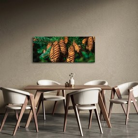 Tablou cu con de brad (120x50 cm)
