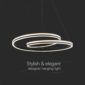Lustră LED pe cablu LED/40W/230V