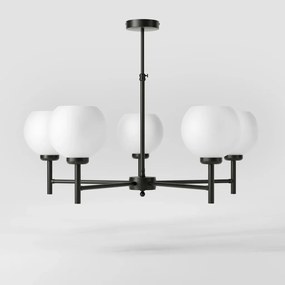 Candelabru din alama stil modern Art Deco Spheres
