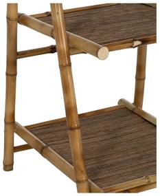 Etajeră în culoare naturală din bambus 48x100x45 cm Manali – Ixia