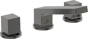 Baterie lavoar Ideal Standard Atelier Extra 3 elemente gri Magnetic Grey cu ventil Pop-Up