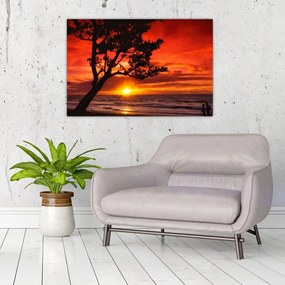 Tablou - Apus de soare (90x60 cm)