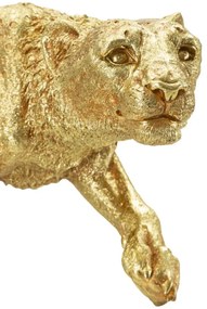 Mauro Ferretti Statuetă Leopard Shant 89 X 21 X 33 Cm | Aosom Romania