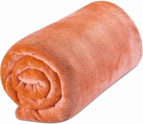 decoDoma Cearceaf cu elastic din micropluş coral 90 x 200 cm