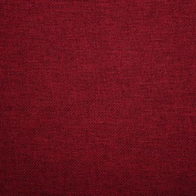 Scaun de sufragerie pivotant, rosu vin, material textil 1, Bordo