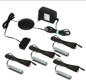 Iluminat cu LED, 4 puncte, alb, ARYAN/LINDY/VILGO/TIFFY