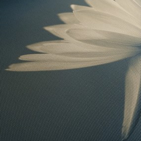 Tablou cu flori (cu ceas) (90x30 cm)