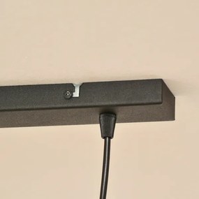 Lustră pe cablu ALBA 2xE27/15W/230V gri