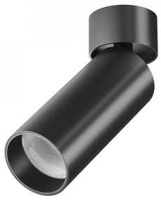 Spot aplicat modern negru dimabil cu led din aluminiu Maytoni Focus Led