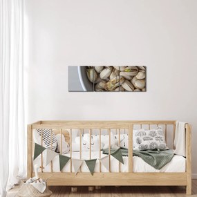 Tabloul - fistic (cu ceas) (90x30 cm)