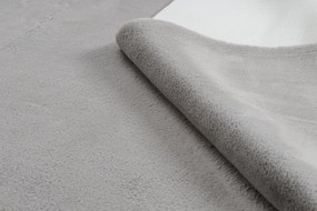 Covor modern de spălat POSH shaggy gri, antiderapant, gros