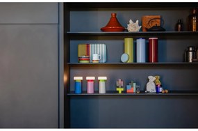 Veioză albastră LED cu intensitate reglabilă (înălțime 17,5 cm) Victoria – Remember