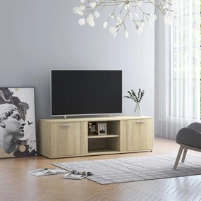 801164 vidaXL Comodă TV, stejar Sonoma, 120 x 34 x 37 cm, PAL