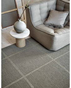 Covor pentru exterior și interior bej 70x100 cm Ada Dark Linen – Pappelina