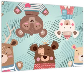 Tablou - Ursuleții veseli (70x50 cm)