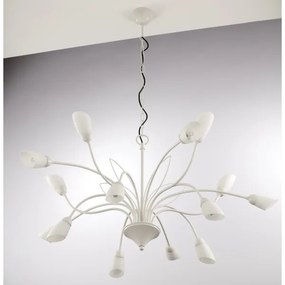 Jupiter 2062 - Candelabru pe lanț GLORIOSA 15xG9/14W/230V crem