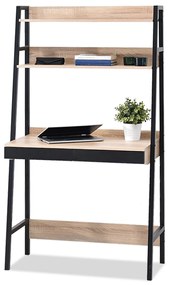 Masă PC Boge B (stejar + negru). 1109729