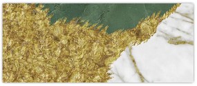 Tablou - Marmură verde N⁰2 (120x50 cm)