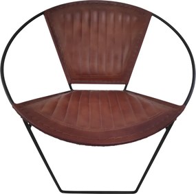 OFERTA Fotoliu de design PANCHO maro calitate II