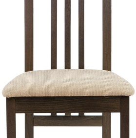 Set de scaune de sufragerie BC-2482, nuc, 2 buc
