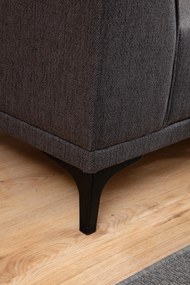 Canapea de colț Petra R Corner - Anthracite