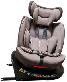 Scaun Auto cu Isofix Baby Care™ BS10P, Cu rotire 360 grade, Omologare R-129 i-Size, 0-36 kg, Tetiera reglabila, Transformabil in scoica auto, Sistem