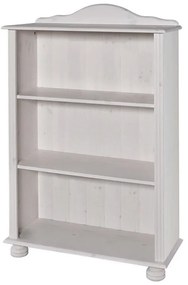 Bibliotecă albă din lemn de pin 77x116 cm Ella – Støraa