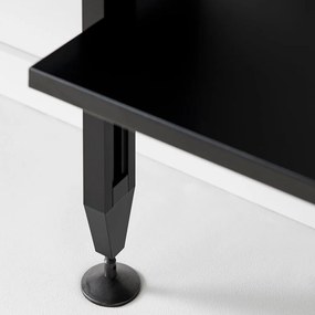 Sistem de rafturi Edge by Hammel, lățime 94 cm, negru