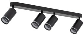 Spot JET 4xGU10/10W/230V negru