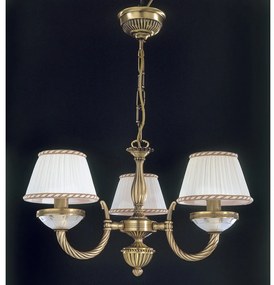 Candelabru din alama 5 brate design italian 4660