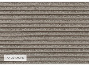 Colțar bej extensibil cu tapițerie din catifea reiată (cu colț variabil) Brave Dave – Miuform