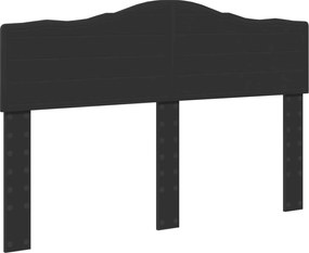 vidaXL Tăblie cap Stejar Negru 160 cm Lemn compozit