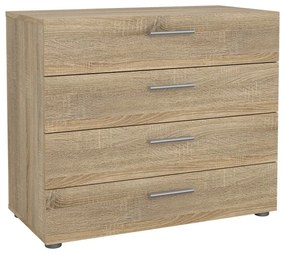 Comodă cu aspect de stejar Tvilum Pepe, 80x68 cm