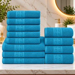 Set 12 Prosoape Premium Bumbac 100% – Moi &amp; Absorbante 🔥