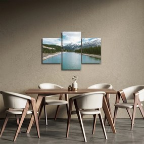 Tablou cu peisaj montan (90x60 cm)