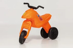 Motocicleta copii cu trei roti fara pedale mare culoarea portocaliu