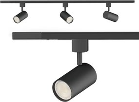 Philips - Spot pentru șină EASYLINK 3xGU10/7W/230V 1m negru
