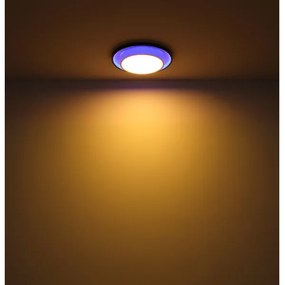 Plafonieră LED RGBW dimabilă MORGAN LED/21W/230V Globo 41390-21 + telecomandă