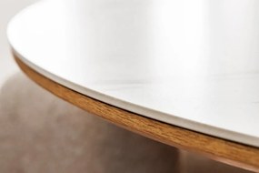 Masa rotunda, Ceramica Alba, Furnir Stejar, UNIQUE 120cm A-45143 VC