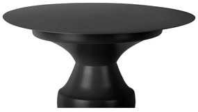 Măsuță auxiliară rotundă din metal ø 40,5 cm Chess King – Leitmotiv