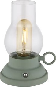 Lampă LED tactilă reîncărcabilă dimabilă de masă Globo 58016B PETRO LED/1W/3,7V 1200 mAh verde