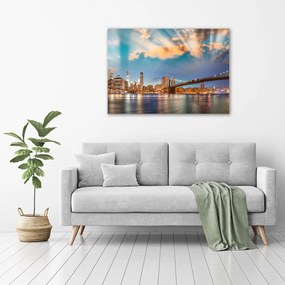 Imprimare tablou canvas Podul brooklyn