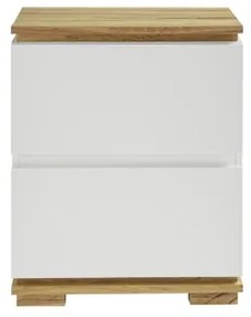 Noptieră JAVIN albă