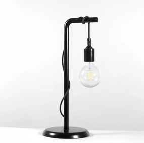 Lampă de masă ONLI WIRE 1xE27/15W/230V 48 cm negru