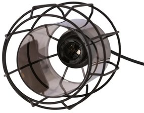 Lustră pe cablu JONERA 1xE27/40W/230V negru