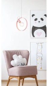 Lustră pe cablu NEXO 1xE27/40W/230V roz