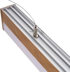 BRILAGI - Lustră LED pe cablu GARDALINE LED/100W/230V stejar