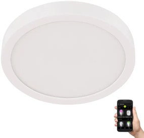 Eglo 30891 - Plafonieră LED pentru baie FUEVA LED/20,5W/230V IP44 albă